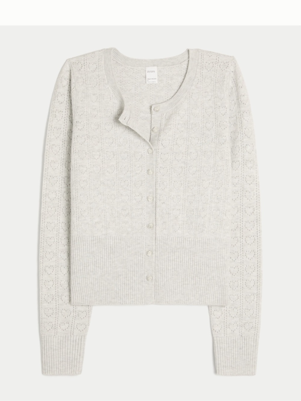 Gilly Hicks sweater button through top co-ord